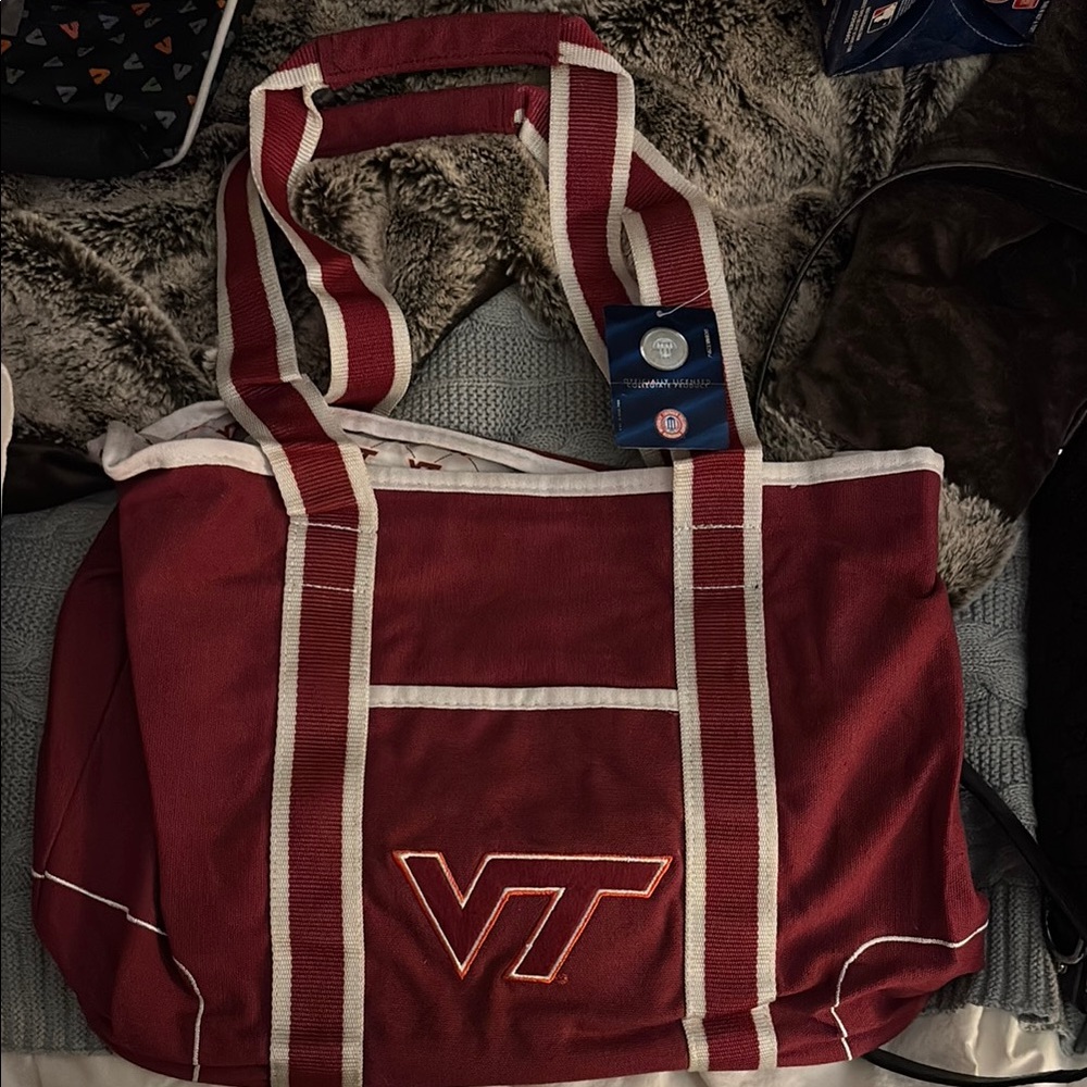 VT Maroon Tote Bag